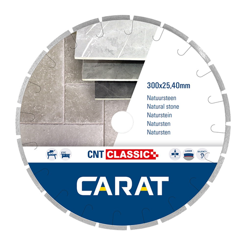 Diamantzaagblad Nat Carat Classic - CNTC 300X30.00MM Diamantzaagblad Nat Carat Classic - CNTC 300X30.00MM