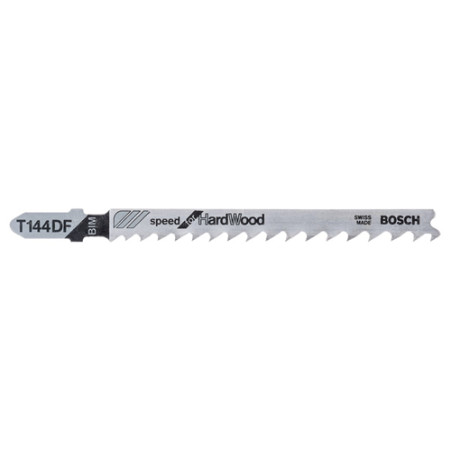 Decoupeerzaagblad Bosch Speed Hardwood - T144DF 74MM SET à 5 ST Decoupeerzaagblad Bosch Speed Hardwood - T144DF 74MM SET à 5 ST