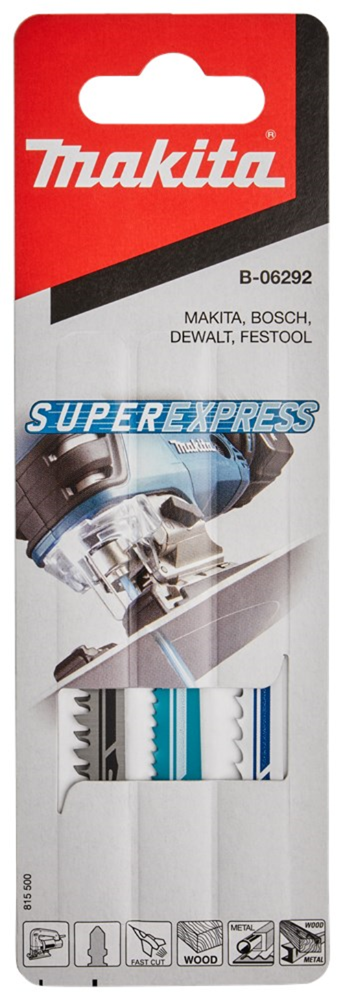 Decoupeerzaagbladenset Makita - B-06292 3-DELIG Decoupeerzaagbladenset Makita - B-06292 3-DELIG