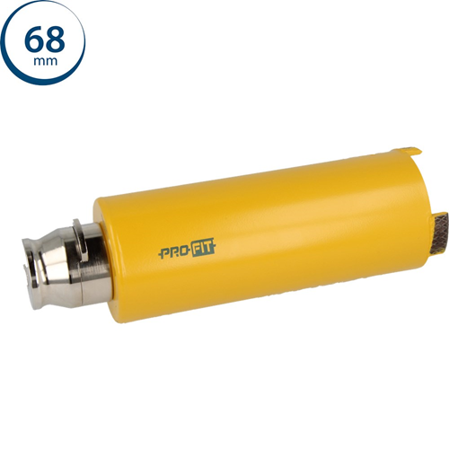 Gatzaag Concrete Light Dry Long Profit - Ø 68X168MM CLICK&DRILL HEX 10M Gatzaag Concrete Light Dry Long Profit - Ø 68X168MM CLICK&DRILL HEX 10M