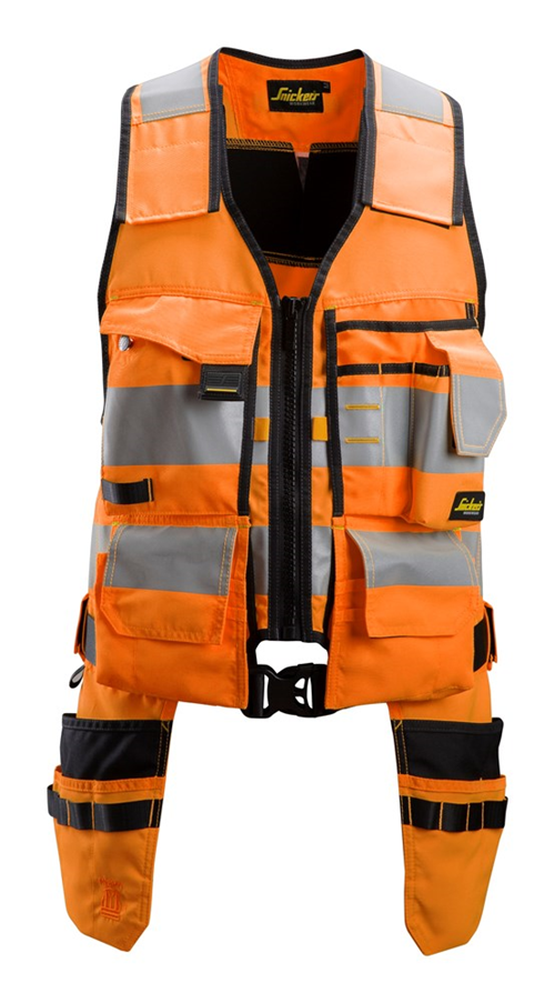 Toolvest Allroundwork Snickers - 4230 ORANJE/ZWART XL Toolvest Allroundwork Snickers - 4230 ORANJE/ZWART XL