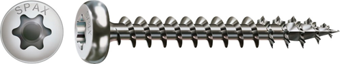Spaanplaatschroef Rvs A2 Spax - 4.0X 30MM BK T20 Spaanplaatschroef Rvs A2 Spax - 4.0X 30MM BK T20