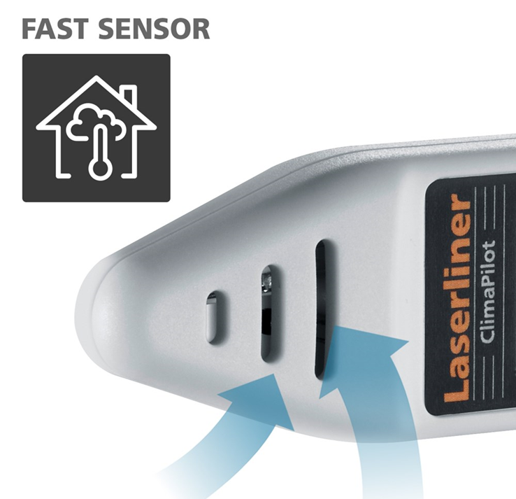 hygrometer digitaal  laserliner hygrometer digitaal  laserliner