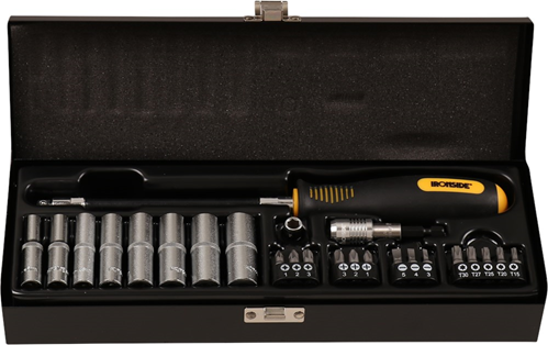 Dopsleutel-/Bitset Ironside - 25-DELIG 1/4'' Dopsleutel-/Bitset Ironside - 25-DELIG 1/4''