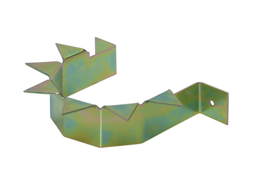 Anti-Klimbeugel Geel Gepassiveerd - 45X45X3.0MM Anti-Klimbeugel Geel Gepassiveerd - 45X45X3.0MM