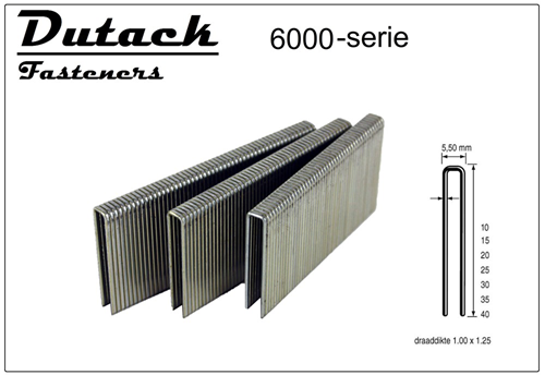 Hechtnieten Geharst Verzinkt Dutack - 6000 15MM CNK Hechtnieten Geharst Verzinkt Dutack - 6000 15MM CNK