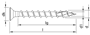 scharnierschroef rvs a2 heco-3 scharnierschroef rvs a2 heco-3