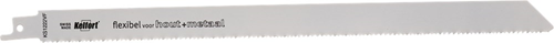 Reciprozaagblad Kelfort Wood/Metal - KS1222VF 300X0.90MM SET à 5 ST Reciprozaagblad Kelfort Wood/Metal - KS1222VF 300X0.90MM SET à 5 ST