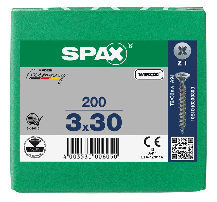 spaanplaatschroef wirox spax spaanplaatschroef wirox spax