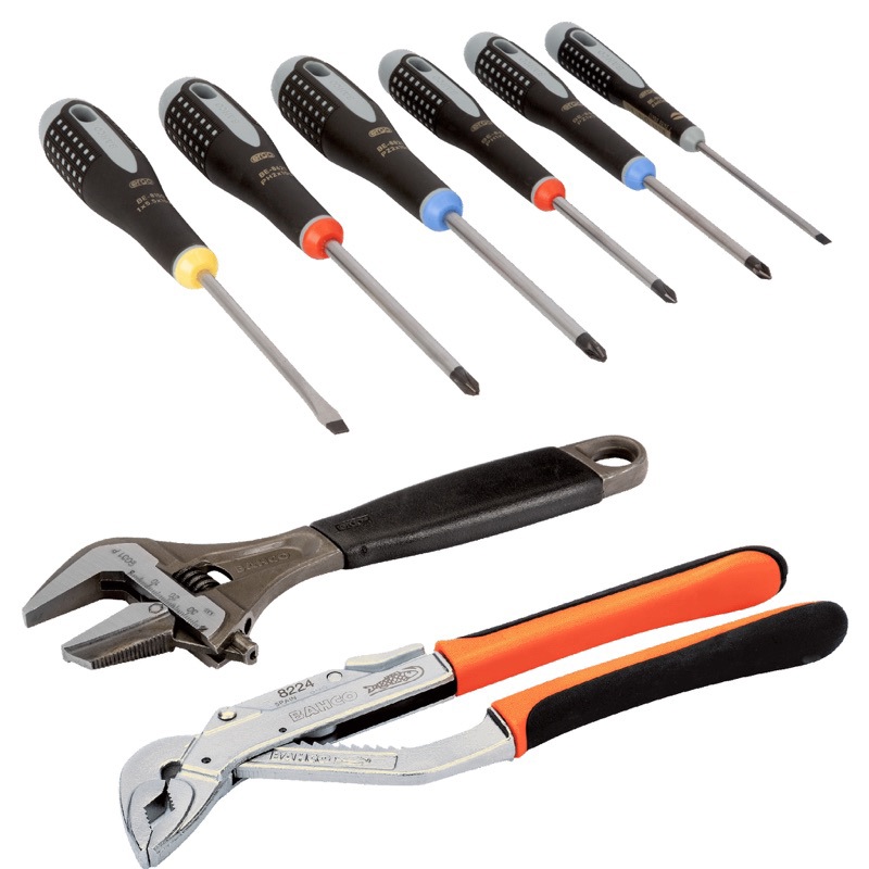 Moersleutelset Actieset Bahco - 9031+8224+9886