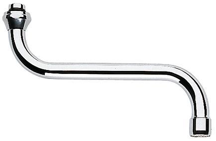 Onderuitloop Draaibaar Chroom Grohe - 200MM 3/4''