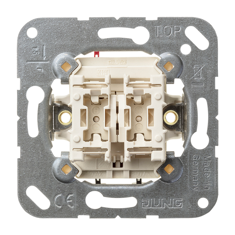 Schakelaar Serie Inbouw Enkel Jung - 505EU 1-VOUDIG
