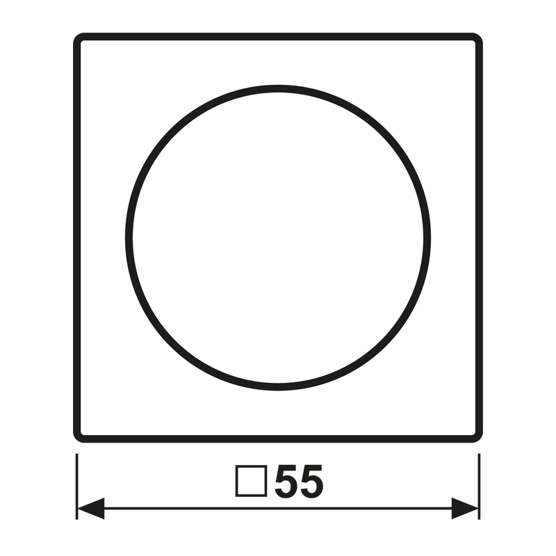 kap en knop voor dimmer jung-3