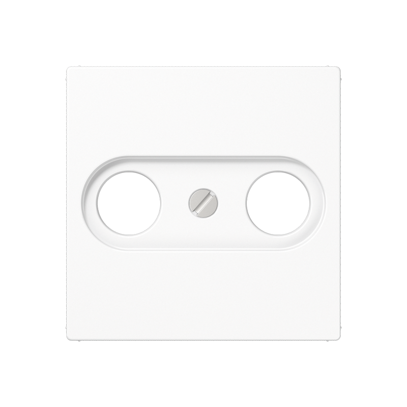 Afdekplaat Contactdoos Jung - AS500 A561PLTV ALPINE WIT