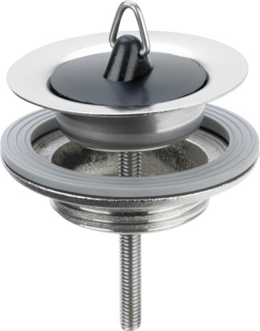 afvoerplug chroom viega