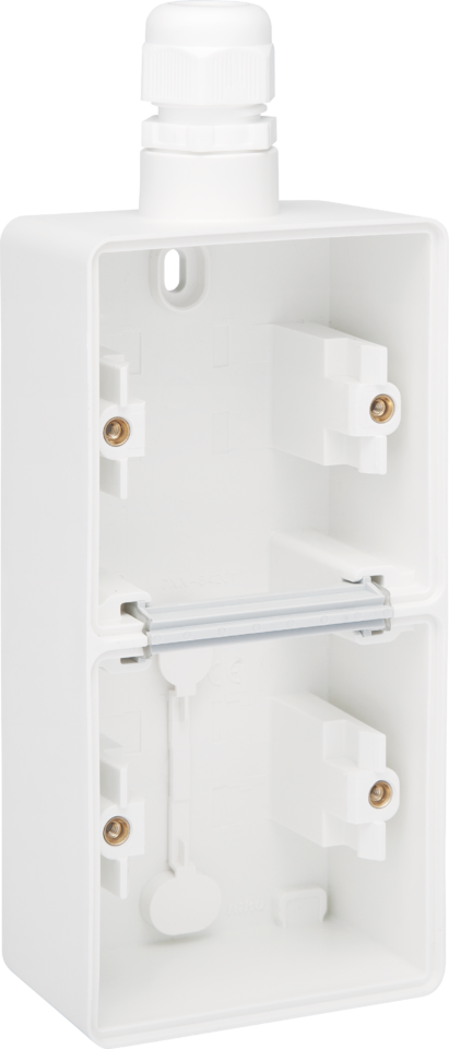 Opbouwdoos Dubbel Niko Hydro - 701-84251 HYDRO WIT IP55