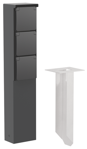 tuinpaal drievoudig niko hydro