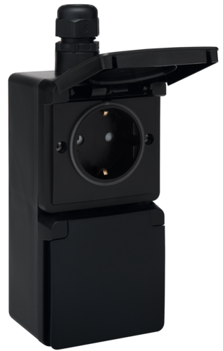 wandcontactdoos opbouw dubbel niko hydro