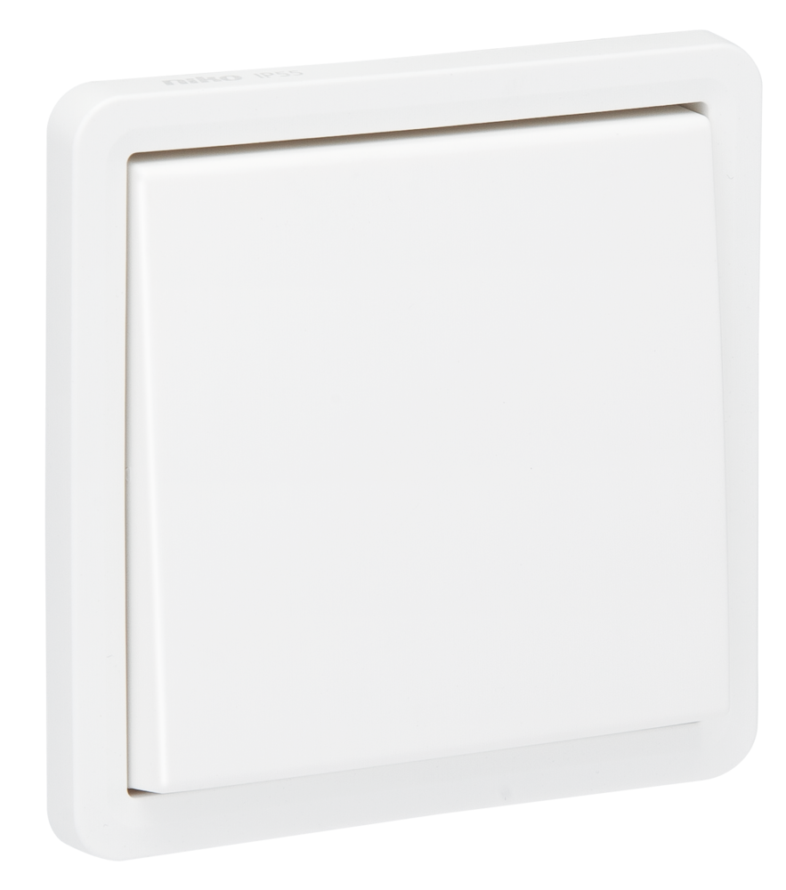 Schakelaar Wissel Opbouw Niko Hydro - 701-31600 HYDRO WIT IP55