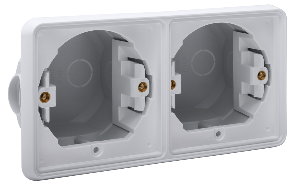 Inbouwkader Dubbel Niko Hydro - 700-75000 HYDRO GRIJS IP55