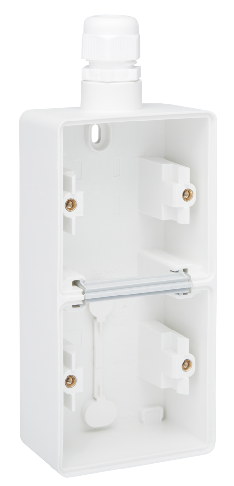 Opbouwdoos Dubbel Niko Hydro - 701-84251 HYDRO WIT IP55
