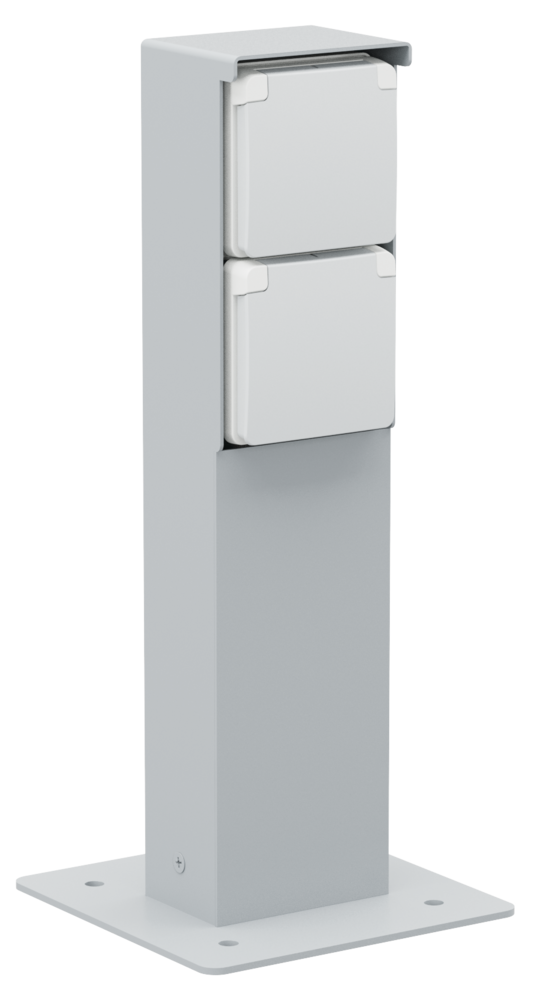 Tuinpaal Tweevoudig Niko Hydro - 700-36925 HYDRO GRIJS IP55