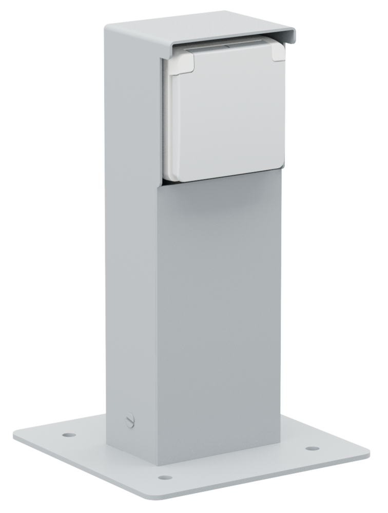 Tuinpaal Enkelvoudig Niko Hydro - 700-36915 HYDRO GRIJS IP55