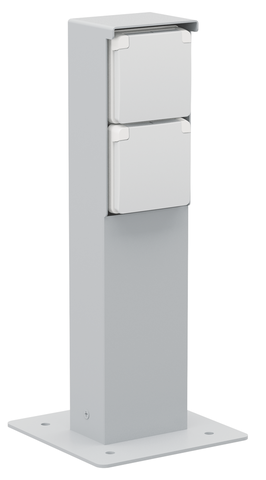 Tuinpaal Tweevoudig Niko Hydro - 700-36925 HYDRO GRIJS IP55