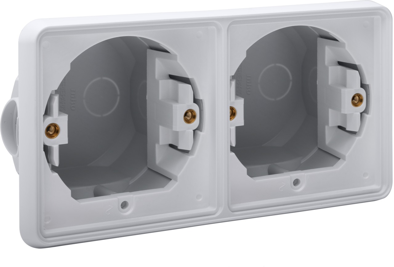 Inbouwkader Dubbel Niko Hydro - 700-75000 HYDRO GRIJS IP55