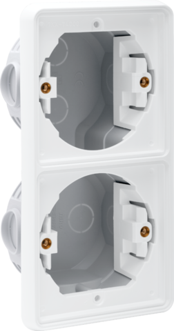 Inbouwkader Dubbel Niko Hydro - 701-74000 HYDRO WIT IP55