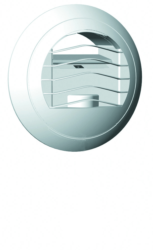 afzuigventiel kunststof wit s&p