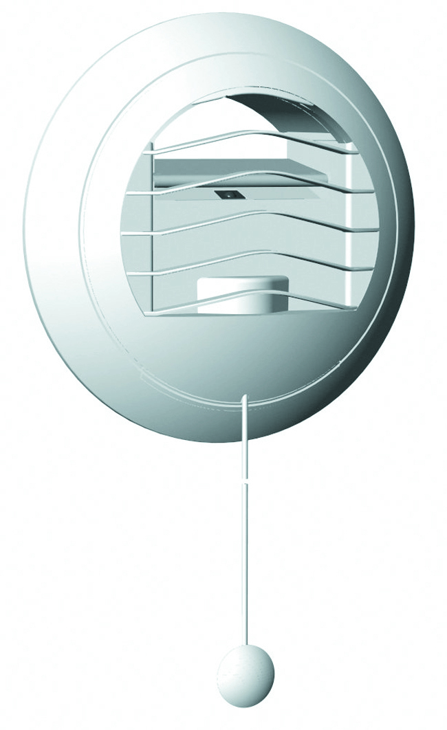 afzuigventiel kunststof wit s&p