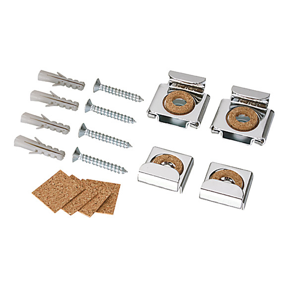 spiegelklemmen chroom