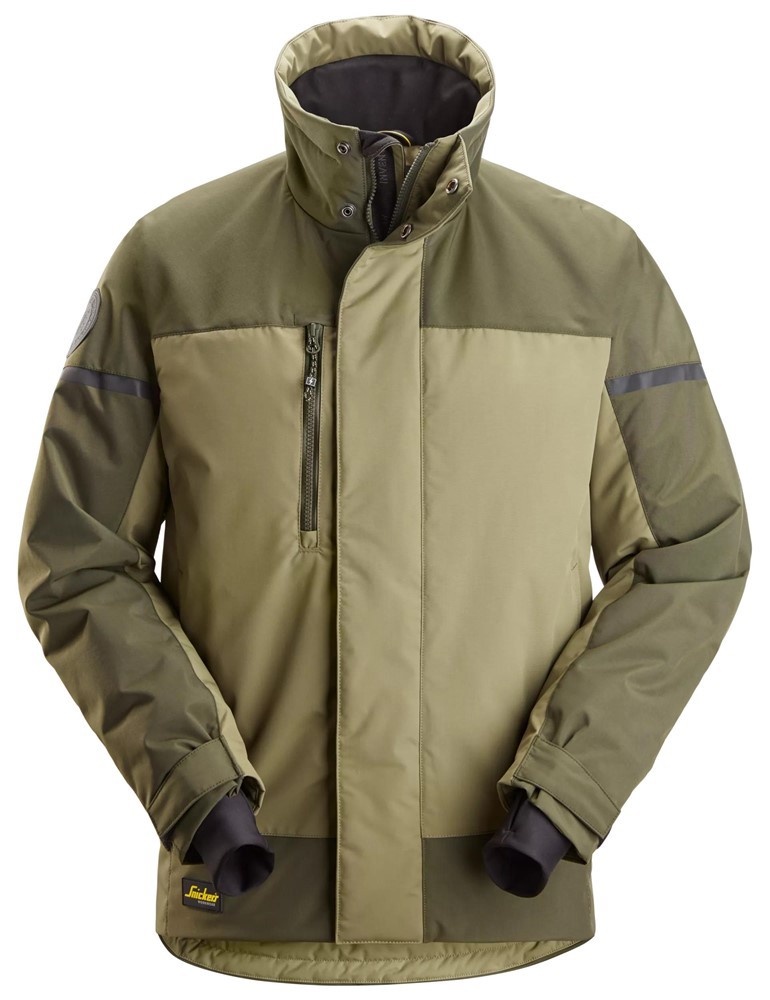 Jack Isolerend Allroundwork Snickers - 1106 KHAKI GROEN XL