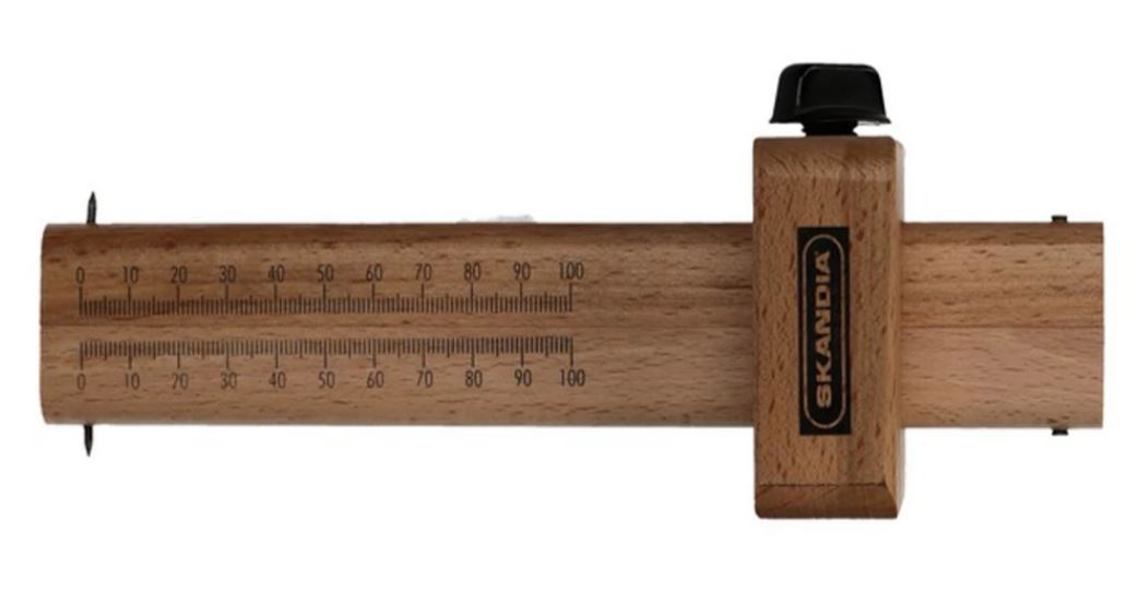 Kruishout Dubbel Beukenhout Skandia - 220MM - MEETBEREIK 150MM