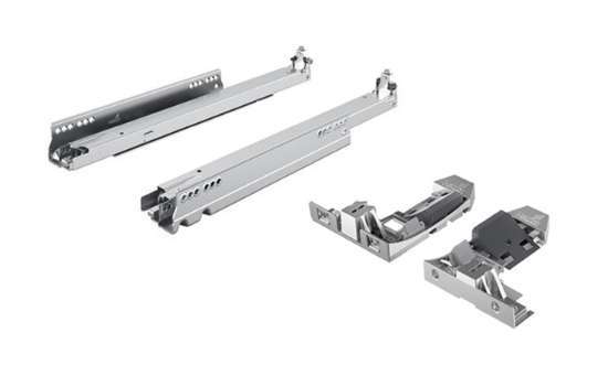 Ladegeleiderset Verzinkt Hettich - ACTRO 5D L 350MM SILENT SYSTEM