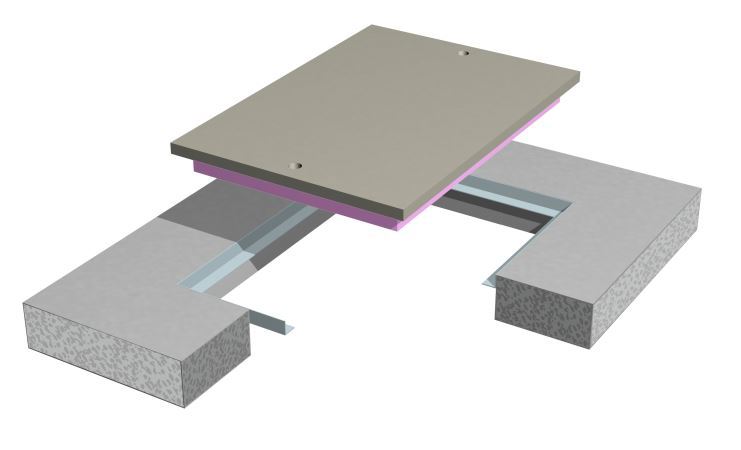 Vloerluik Cementgebonden Houtvezelplaat - 595X 795X20MM