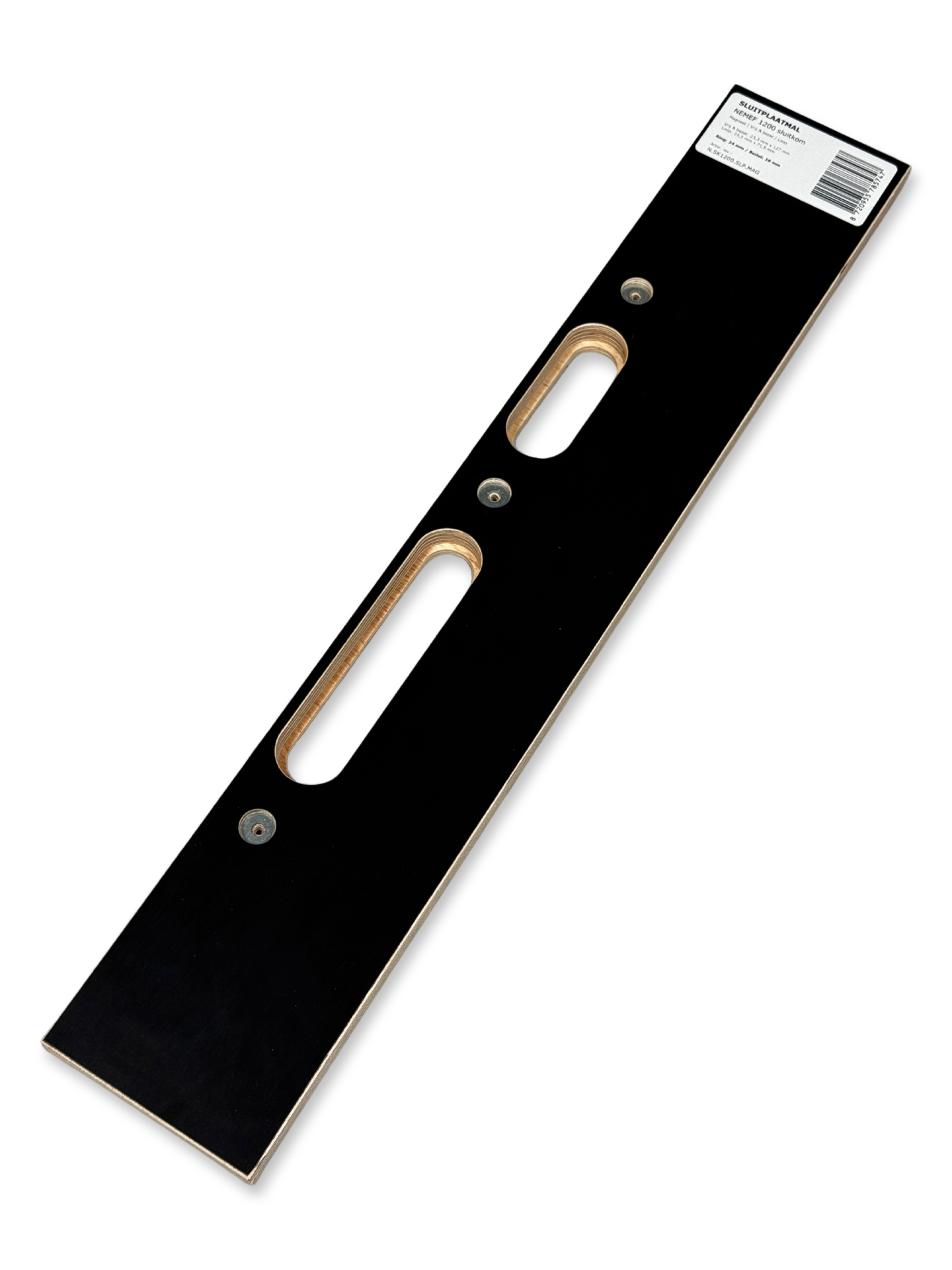 sluitplaatfreesmal riens