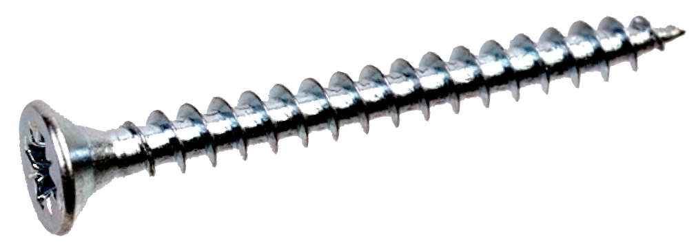 Spaanplaatschroef Verzinkt Basicpro - 3.5X 30MM PK PZ2