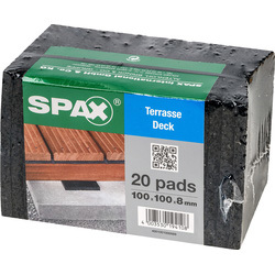 pads voor onderconstructie vlonders spax-3