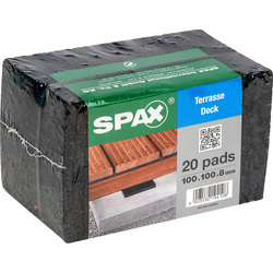 pads voor onderconstructie vlonders spax