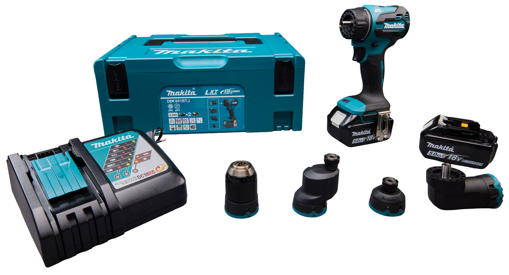 Accu Boor-/ Schroefmachine Makita - DDF491RTJ 18.0V