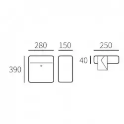 brievenbus basaltgrijs allux-3