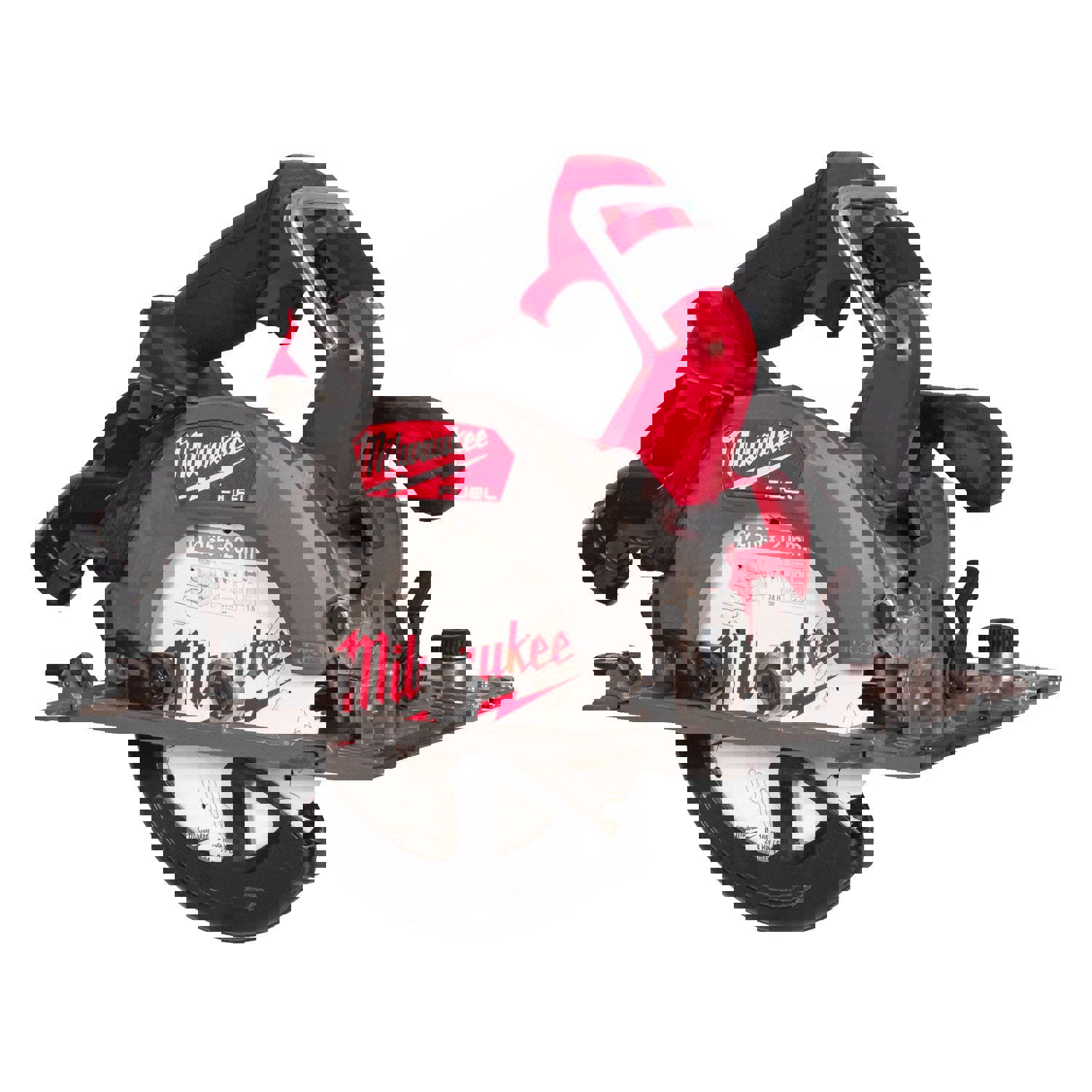 accu cirkelzaagmachine milwaukee 165mm