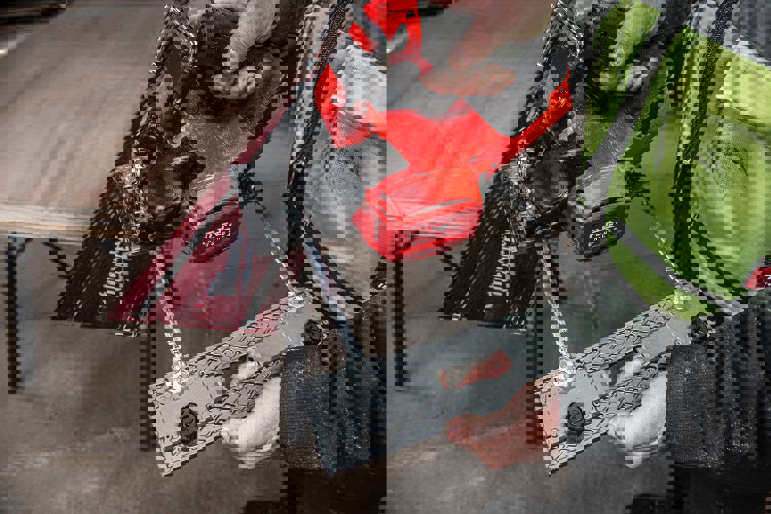 accu cirkelzaagmachine milwaukee 165mm-5