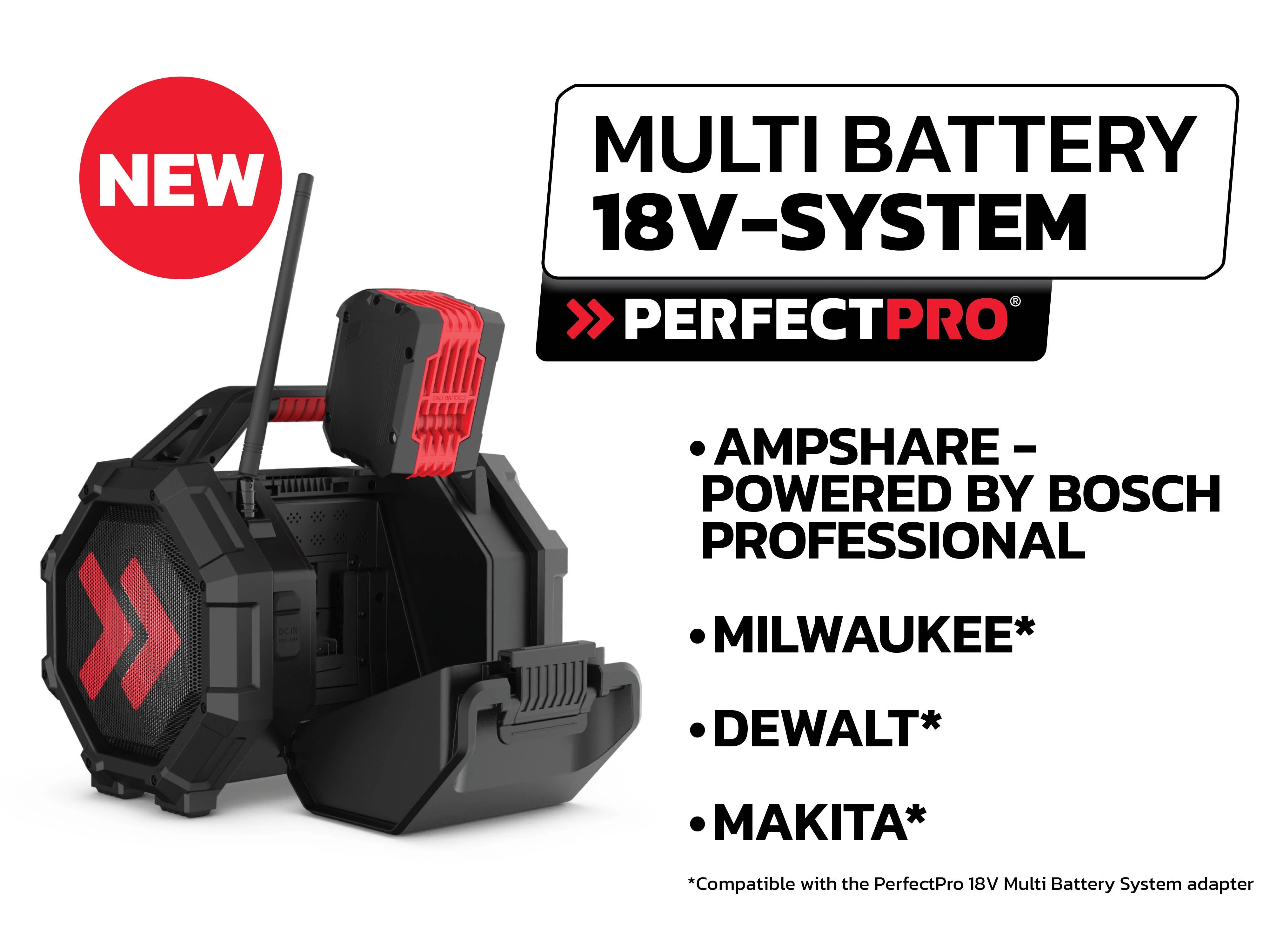 radio multi-battery perfectpro-15