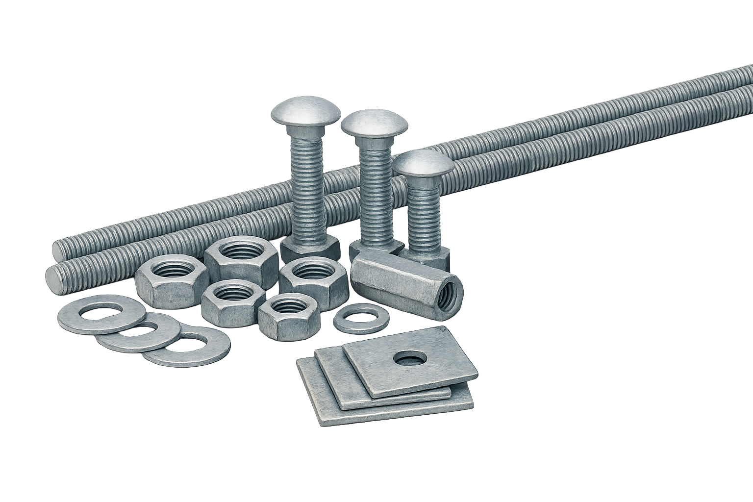draadeind thermisch verzinkt 8.8-3