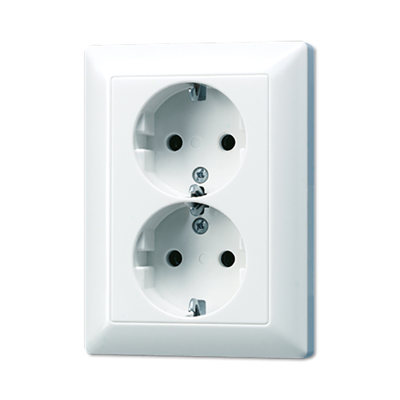 wandcontactdoos inbouw dubbel jung