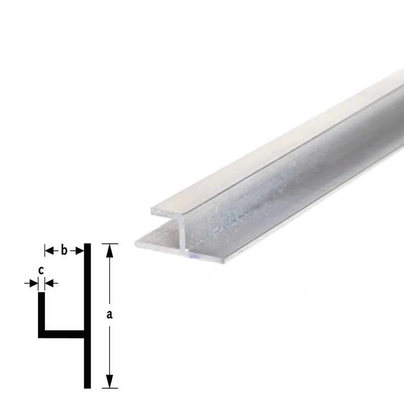 stoeltjesprofiel aluminium brute