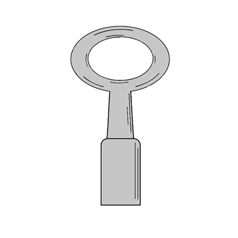 doornsleutel vierkant lang stuv